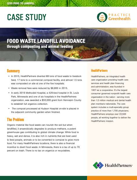 food waste management case study